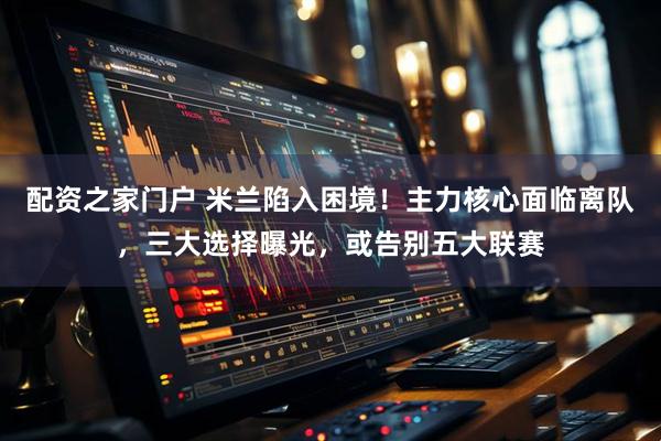 配资之家门户 米兰陷入困境！主力核心面临离队，三大选择曝光，或告别五大联赛